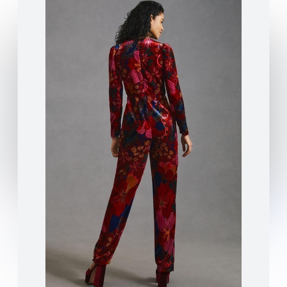 Farm Rio Tie-Waist Jumpsuit Size Medium NWT - Picture 17 of 17